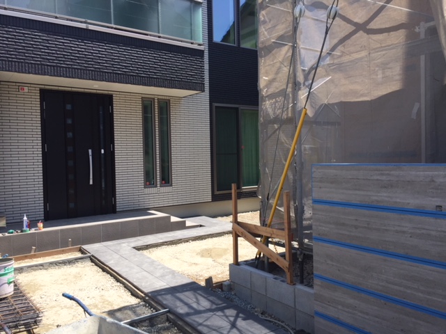 加古川市U様邸新築外構工事2