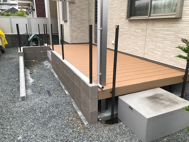 ペットの介護のための庭リフォーム