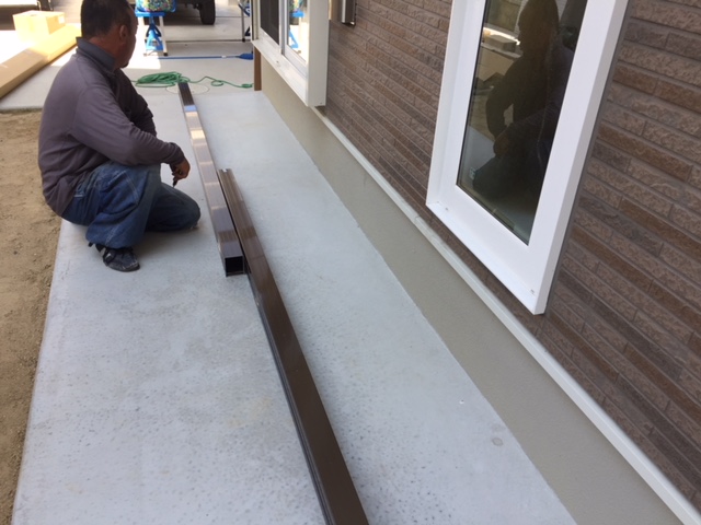 たつの市H様邸ウッドデッキ工事1