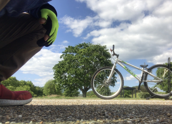 トライアル自転車　姫路外構屋さんブログ