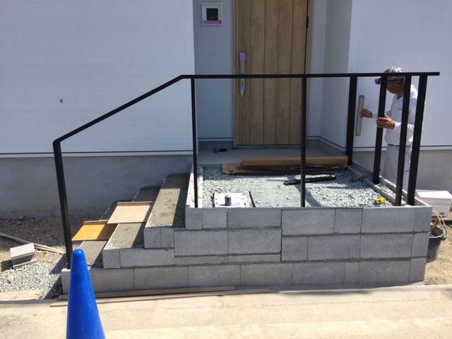 太子町K様邸デザイナーズレール取付け