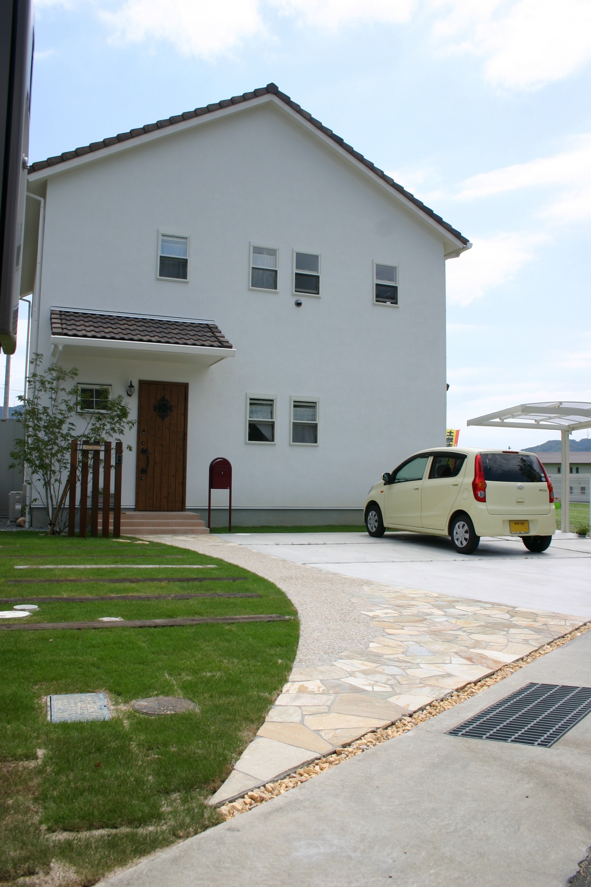 宍粟市K様邸エクステリア・ガーデン 施工後 宍粟市K様邸エクステリア・ガーデン 施工後