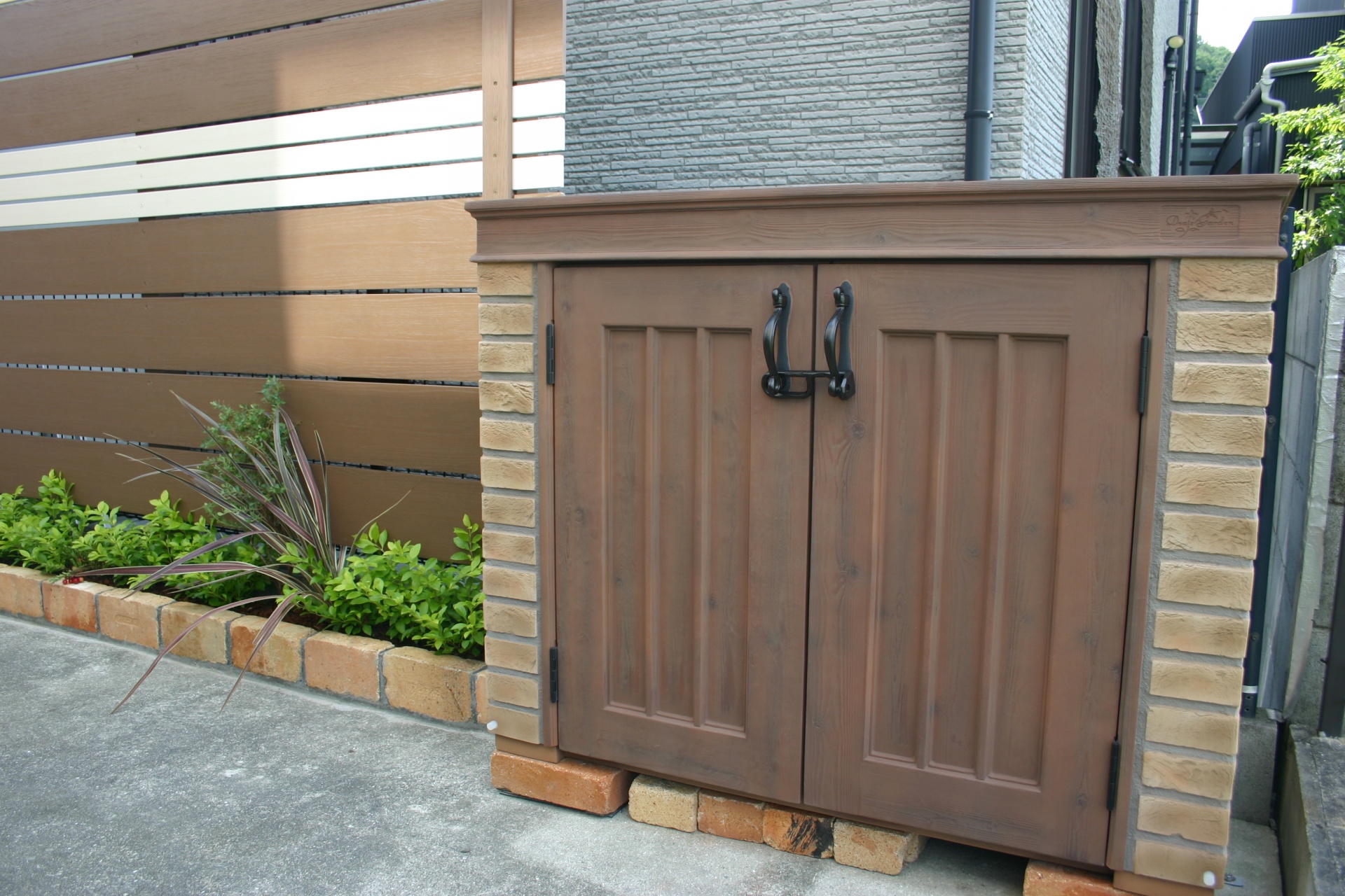 おしゃれ物置　カンナミニ　ベーシュ