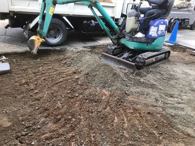 車庫スペース拡張工事　姫路エクステリア屋さんブログ