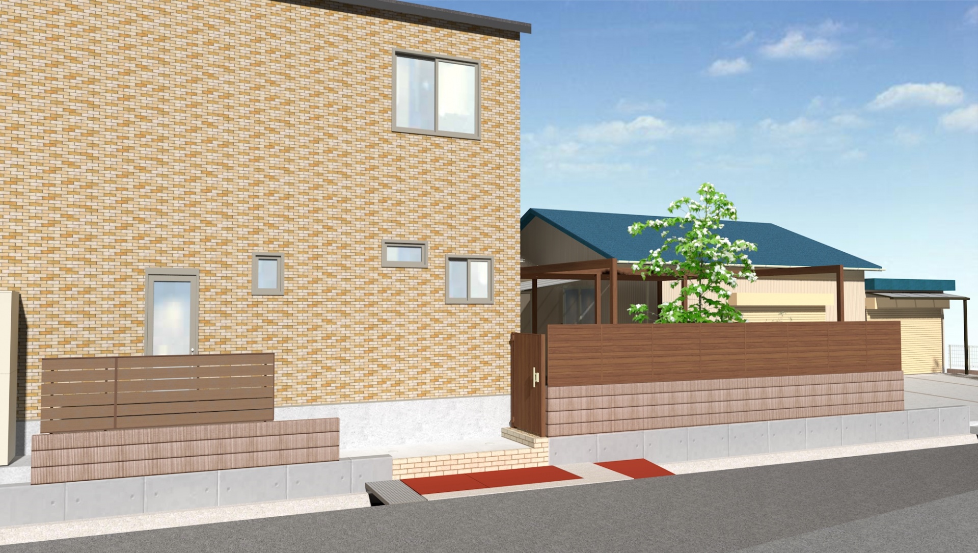 太子町T様邸完成予想図1